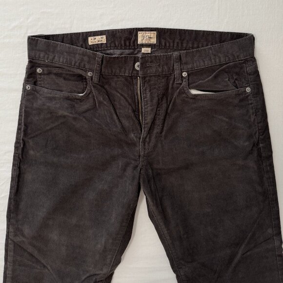 J Crew Men's 484 Slim Corduroy Pant 34x30 NEW! - Picture 1 of 2